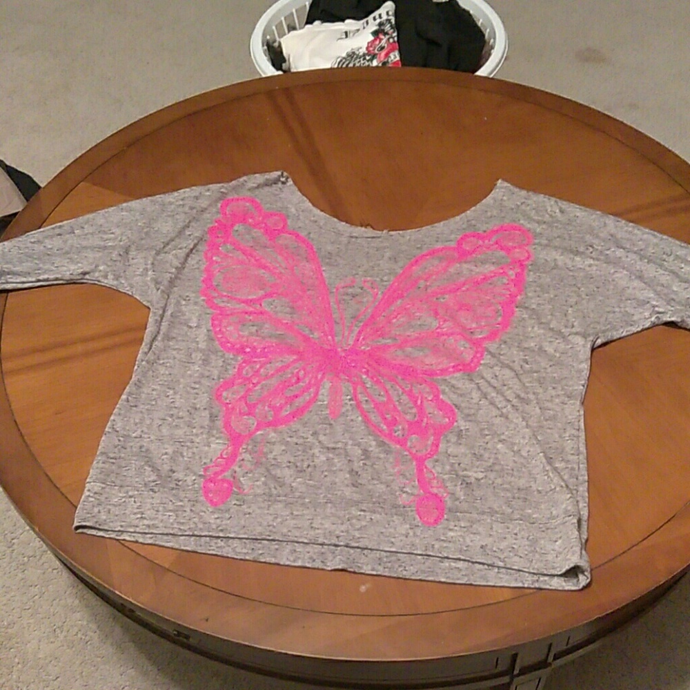 Cute butterfly top